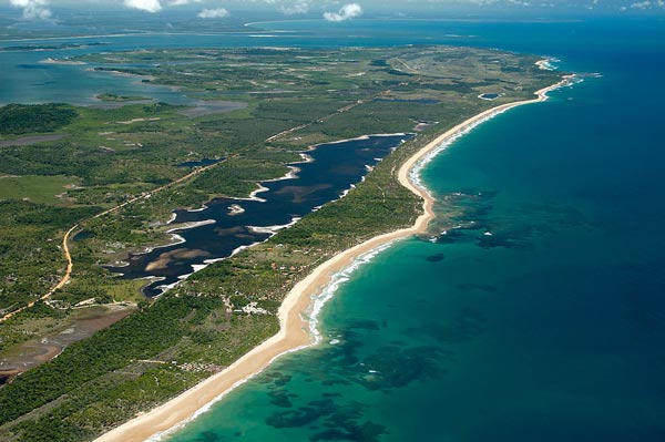 peninsula de marau aereal photo