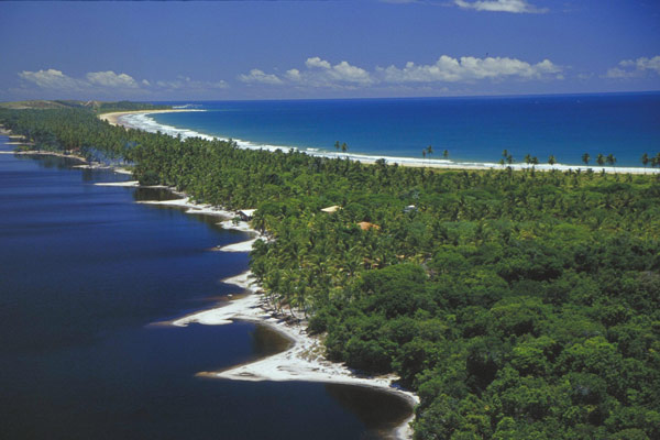 cassange beach and lake